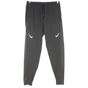 Nike Aeroswift Dri FIT ADV Men's Running Pants Black Medium Drawstring M
